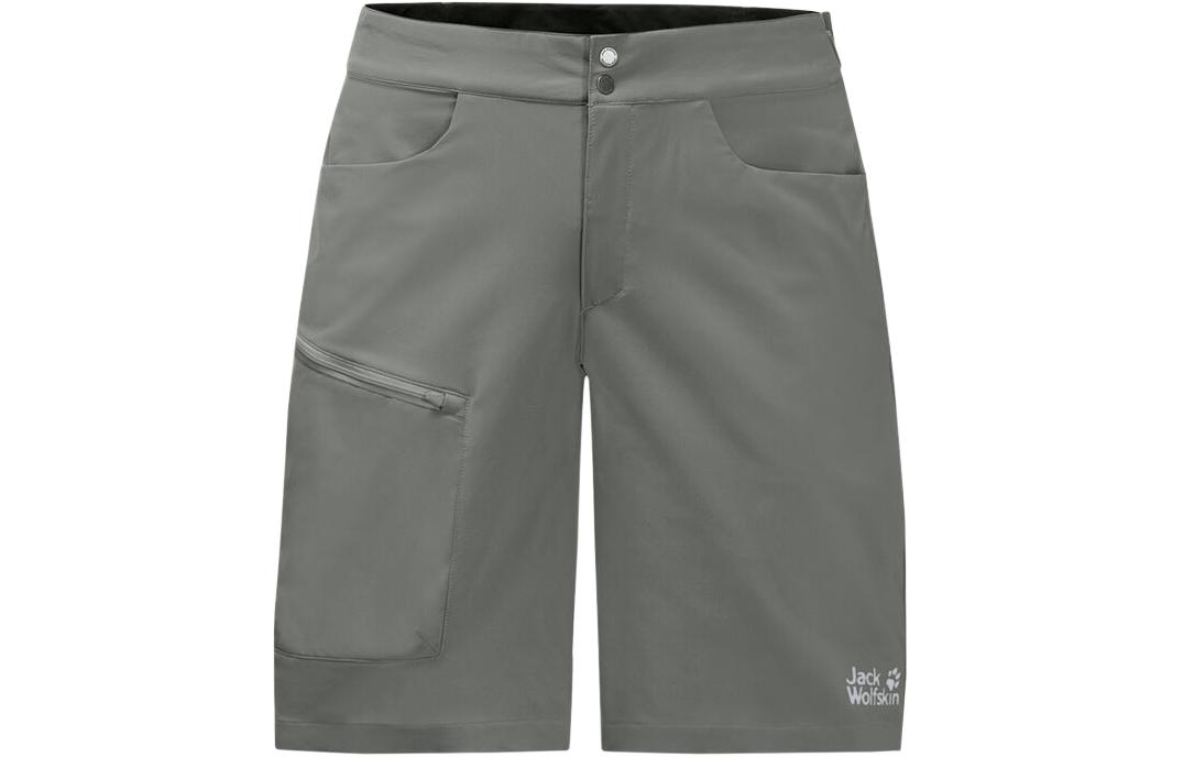 

Джек Вулфскин Повседневные шорты мужские, черный/6000