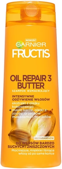 

Масло Fructis Oil Repair 3, Укрепляющий шампунь для очень сухих и поврежденных волос, 400 мл Garnier