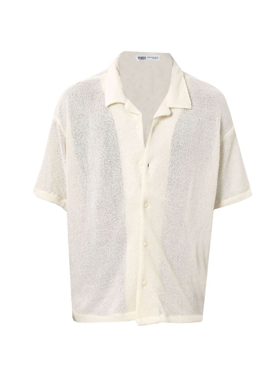 

Рубашка на пуговицах Comfort fit VAMOS CLO, от белого