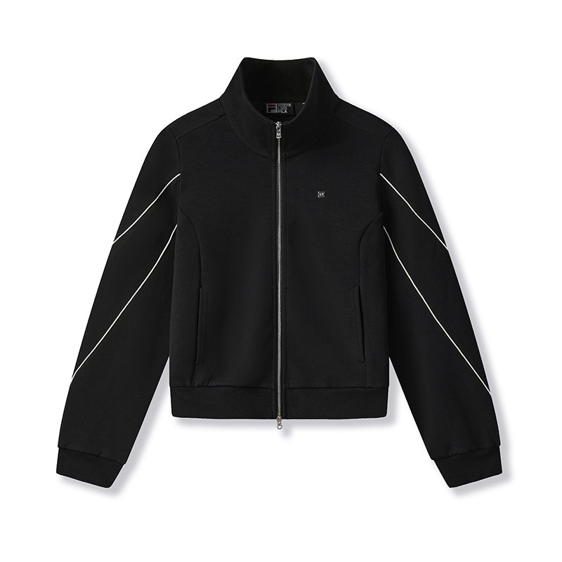 

FILA Белая куртка женская, Jet Black-BK