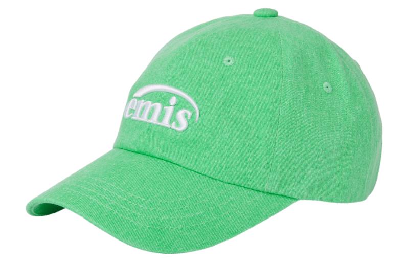 

Emis Хлопковая бейсболка унисекс зеленая, Green