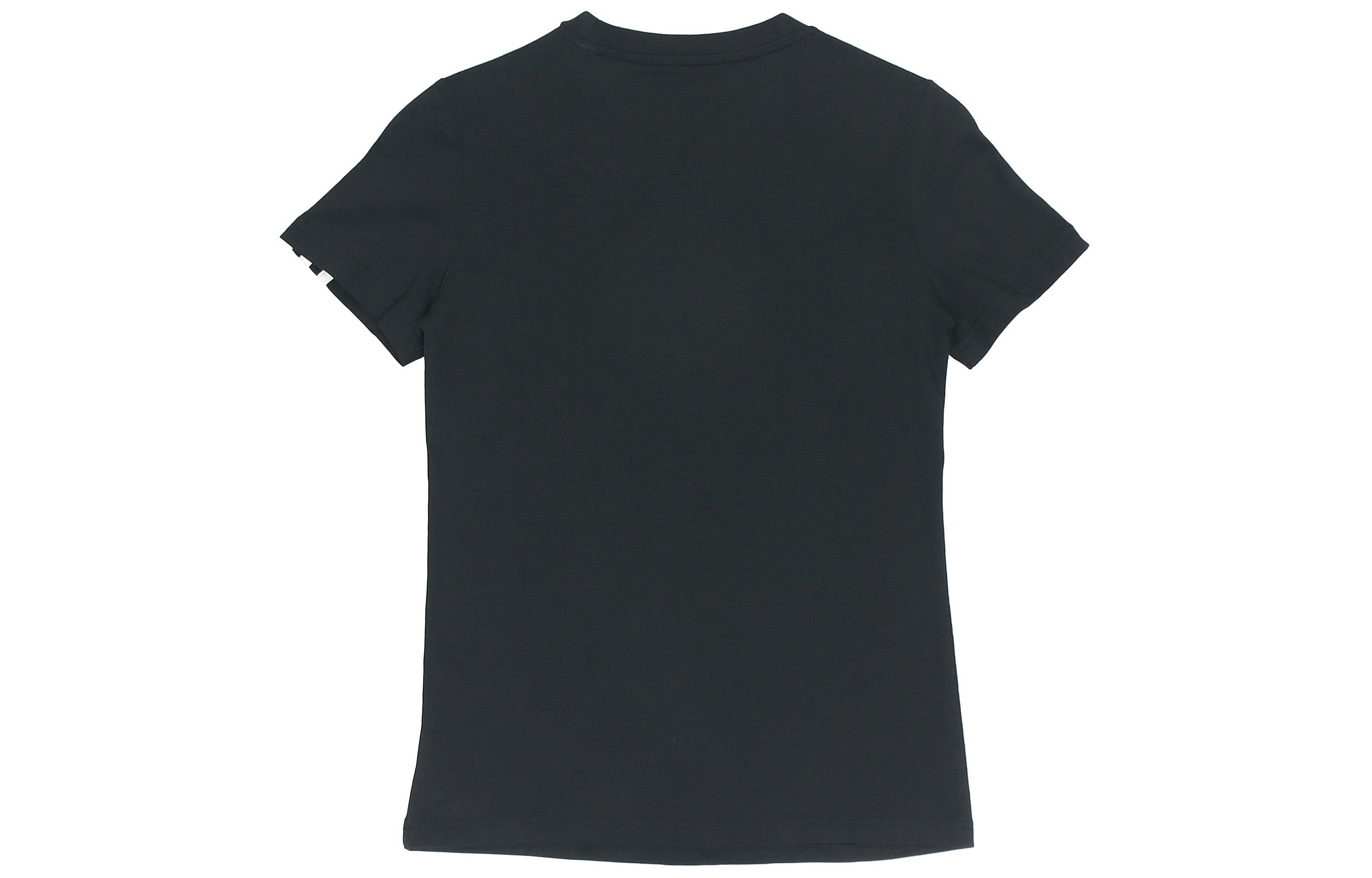 Футболка (WMNS) adidas W 3s T Sports Round Neck Short Sleeve Black T-Shirt — фото 2