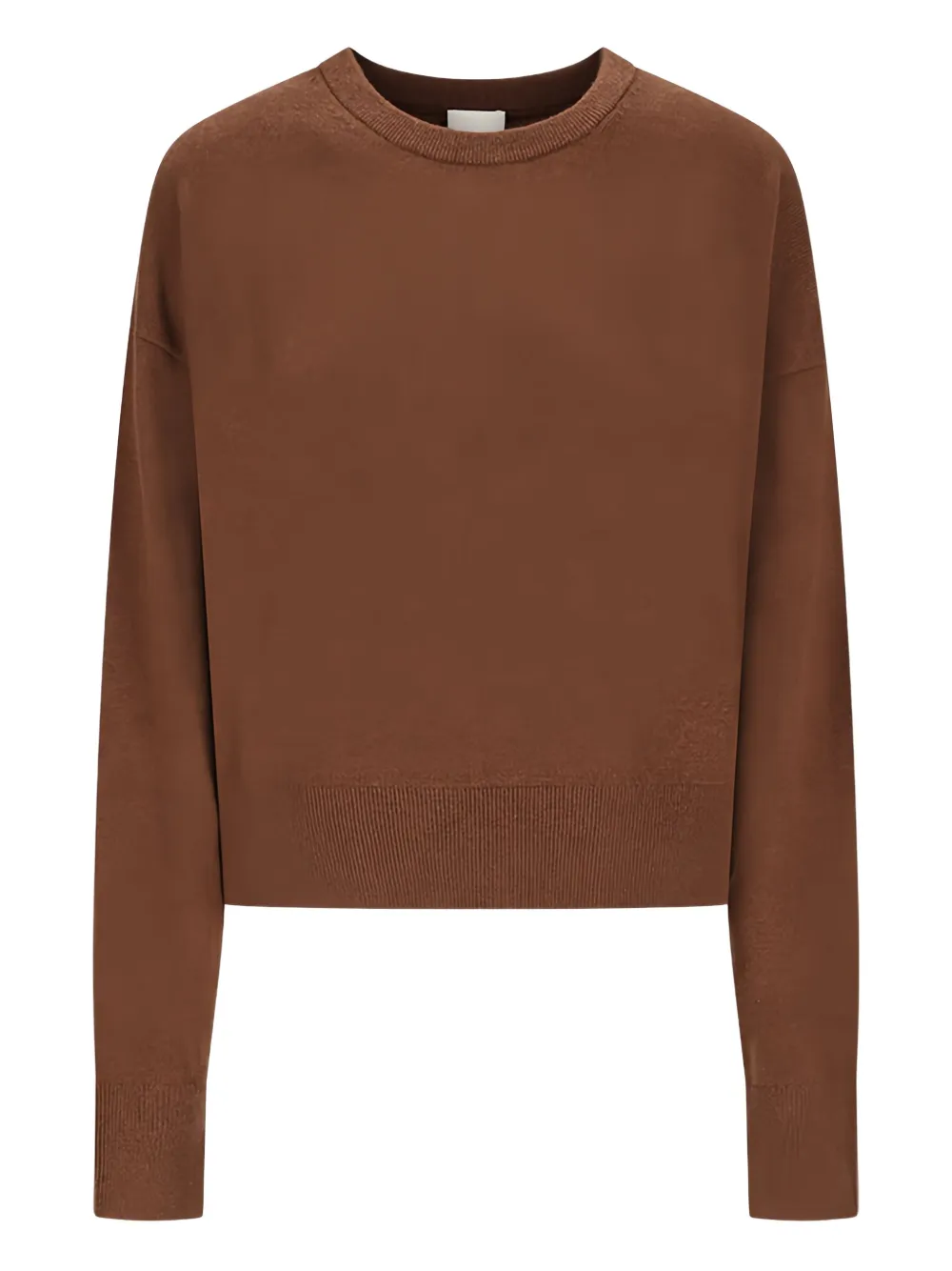 

Свитер с круглым вырезом Calvin Klein, коричневый