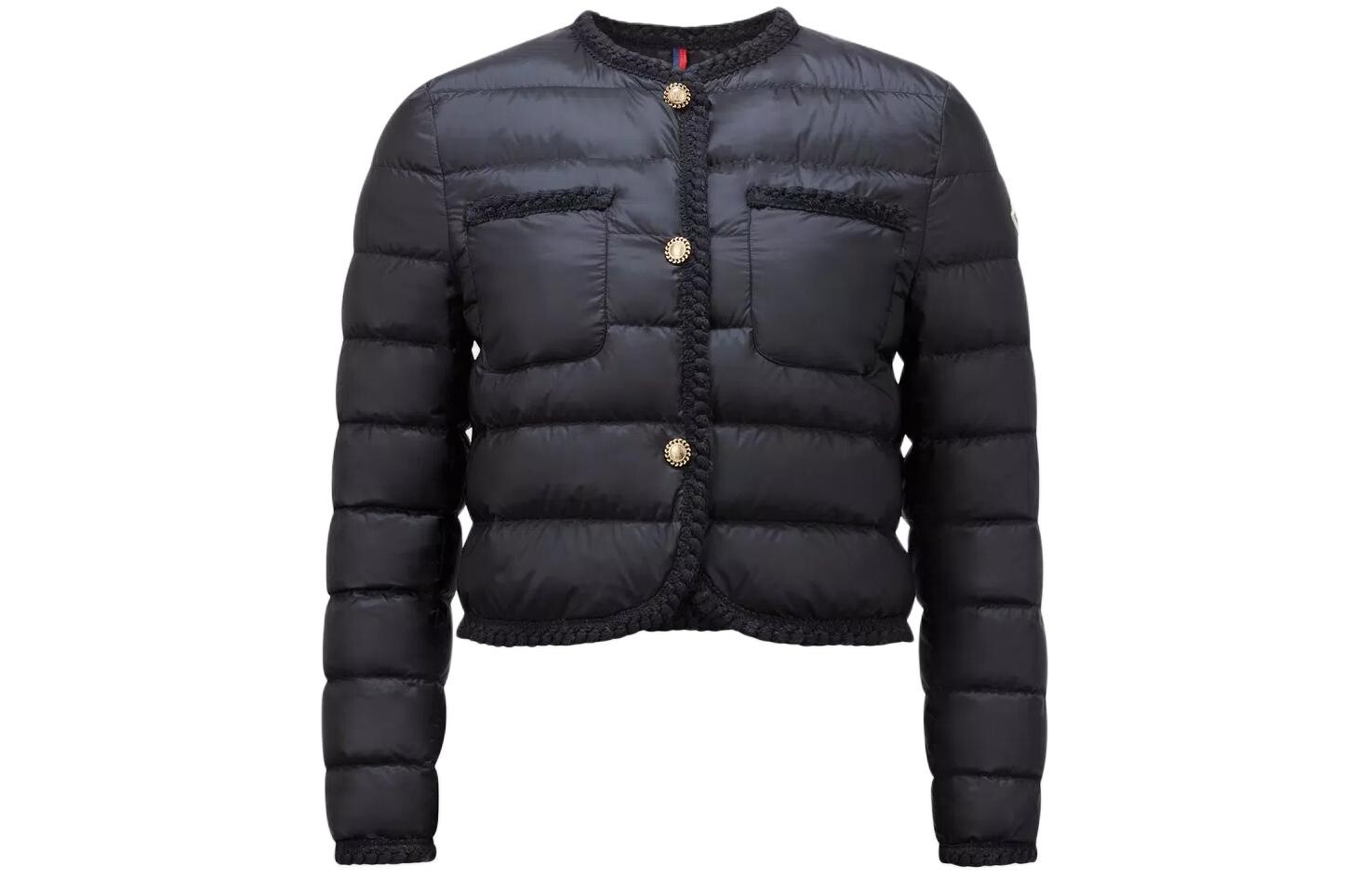 

Пуховик женский черный Moncler