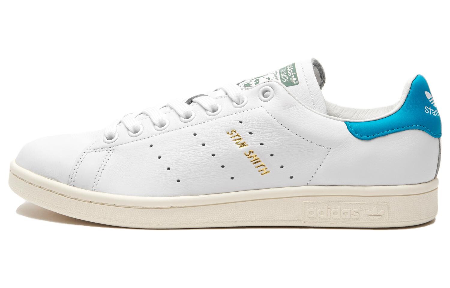 

Кроссовки adidas originals STAN SMITH Collection Skateboarding Shoes Men Low-top White/Royal Blue, белый/синий