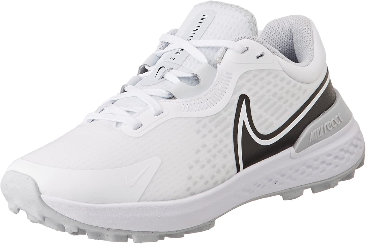 

Мужские кроссовки Nike, размер 45 EU L, White Black Pure Platinum Wolf Grey