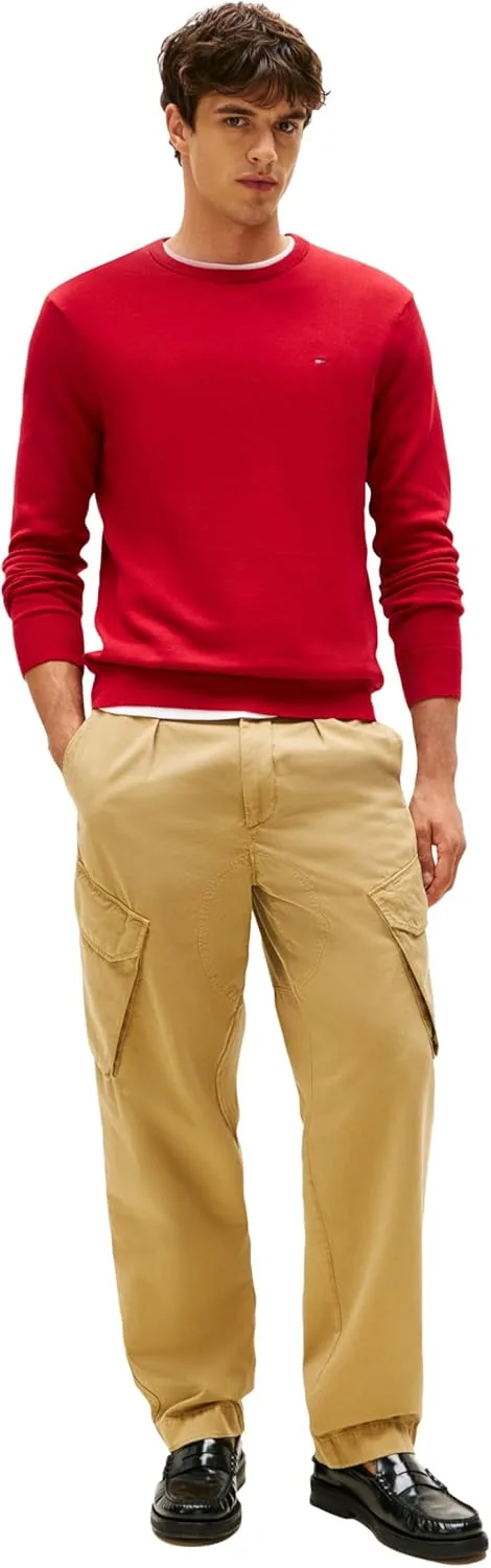 Толстовка Tommy Hilfiger мужская, хлопковая, легкая — фото 3
