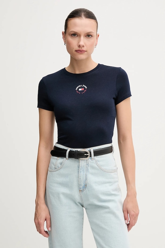 

Футболка Tommy Jeans, темно-синий