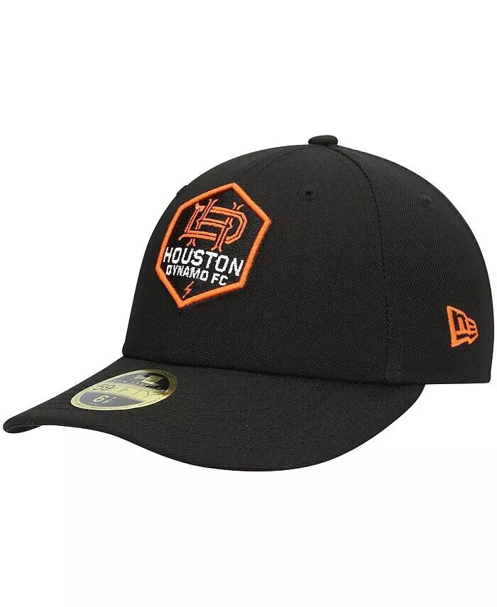 

Мужская черная кепка с логотипом Houston Dynamo FC Primary Low Profile 59FIFTY New Era