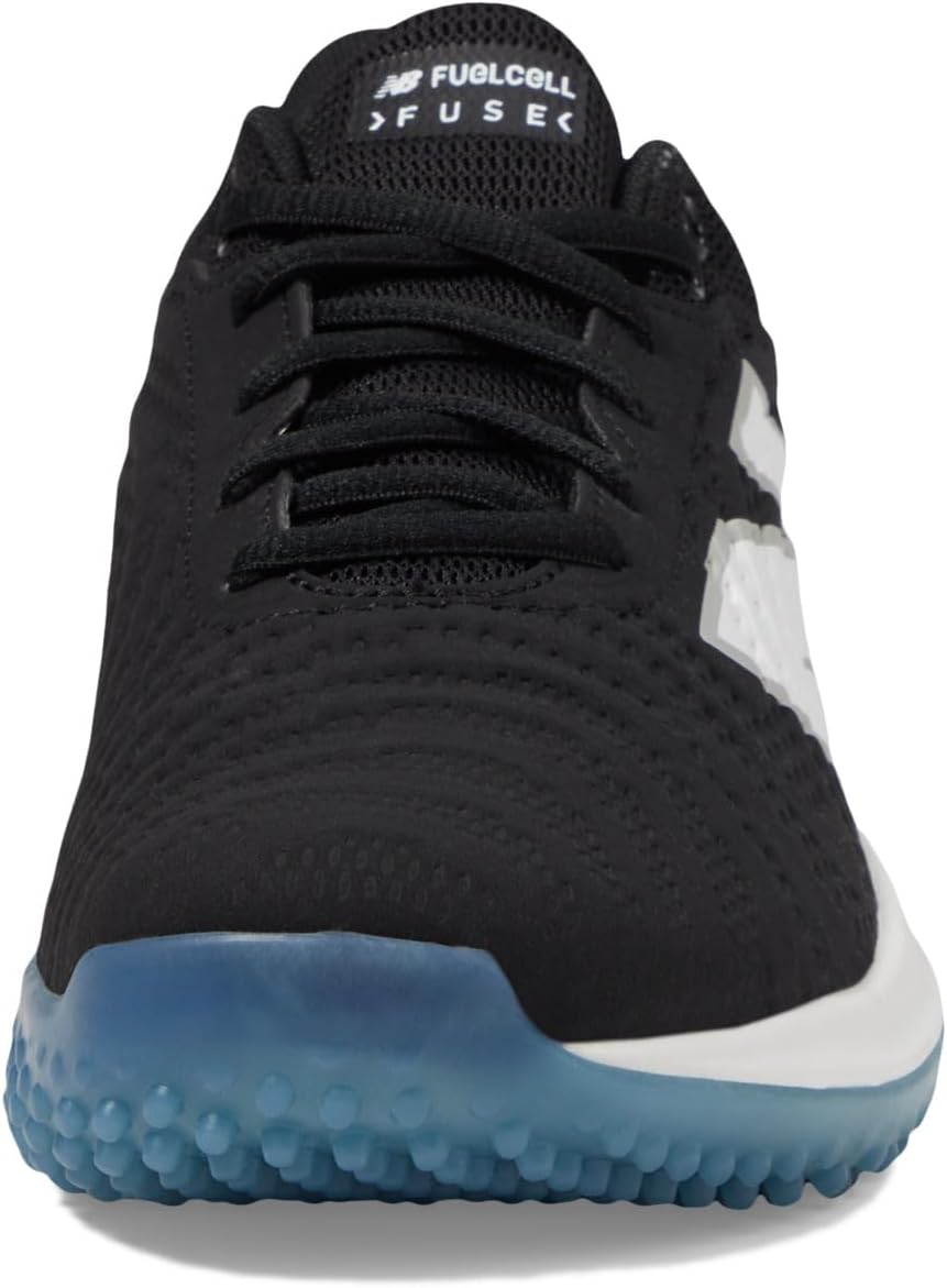 Кроссовки New Balance FuelCell FUSE v4 Turf Trainer Softball Cleats, Black/Optic White — фото 3