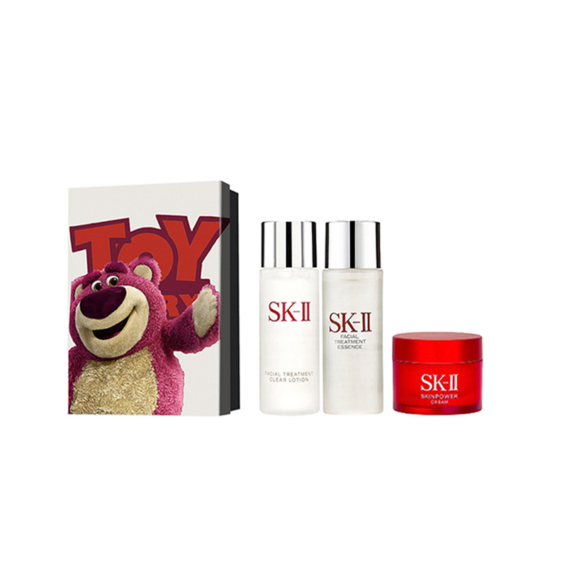 

Набор пробников SK II: сыворотка, лосьон успокаивающий и сияющий, увлажняющий и очищающий набор из 3/4/5 штук SK-II