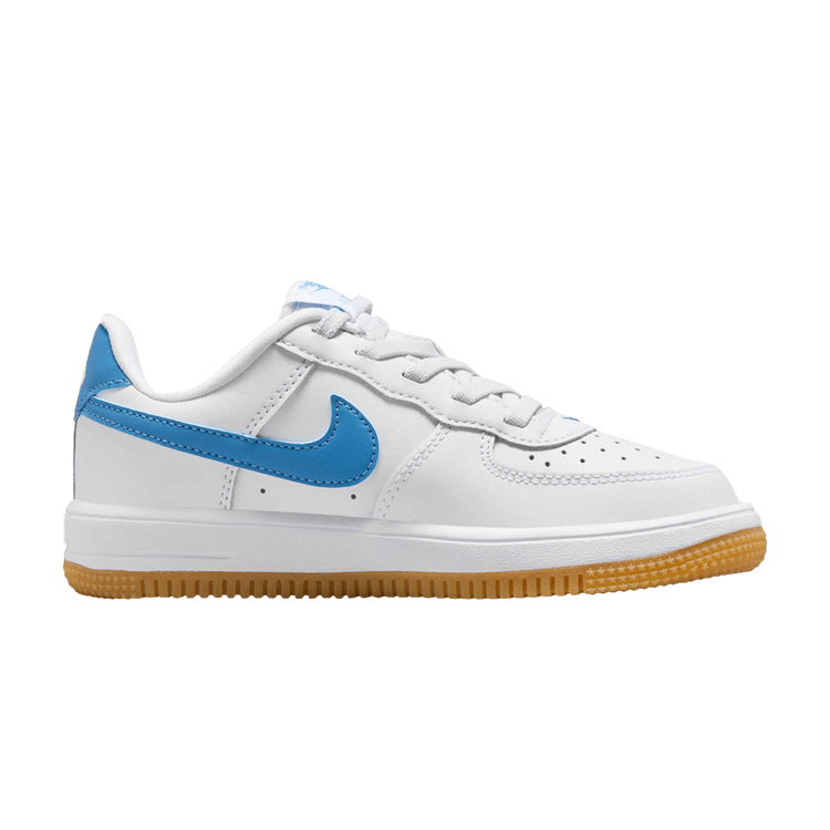 

Кроссовки Nike Force 1 Low EasyOn PS 'White Blue Beyond Gum', белый
