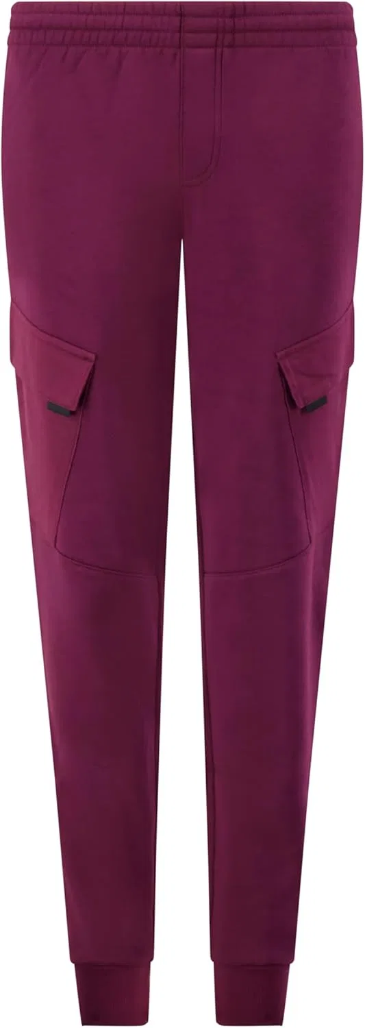 Детские спортивные флисовые брюки-джоггеры Reebok Athletic Active Fleece Cargo Jogger, Berry