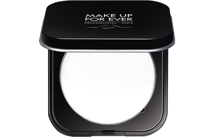 

Прозрачная и бесшовная пуховка для пудра без эффекта переноса для фиксации тона MAKE UP FOR EVER