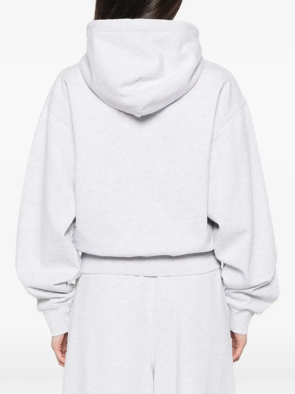 Толстовка на молнии Alexander Wang, серый — фото 4