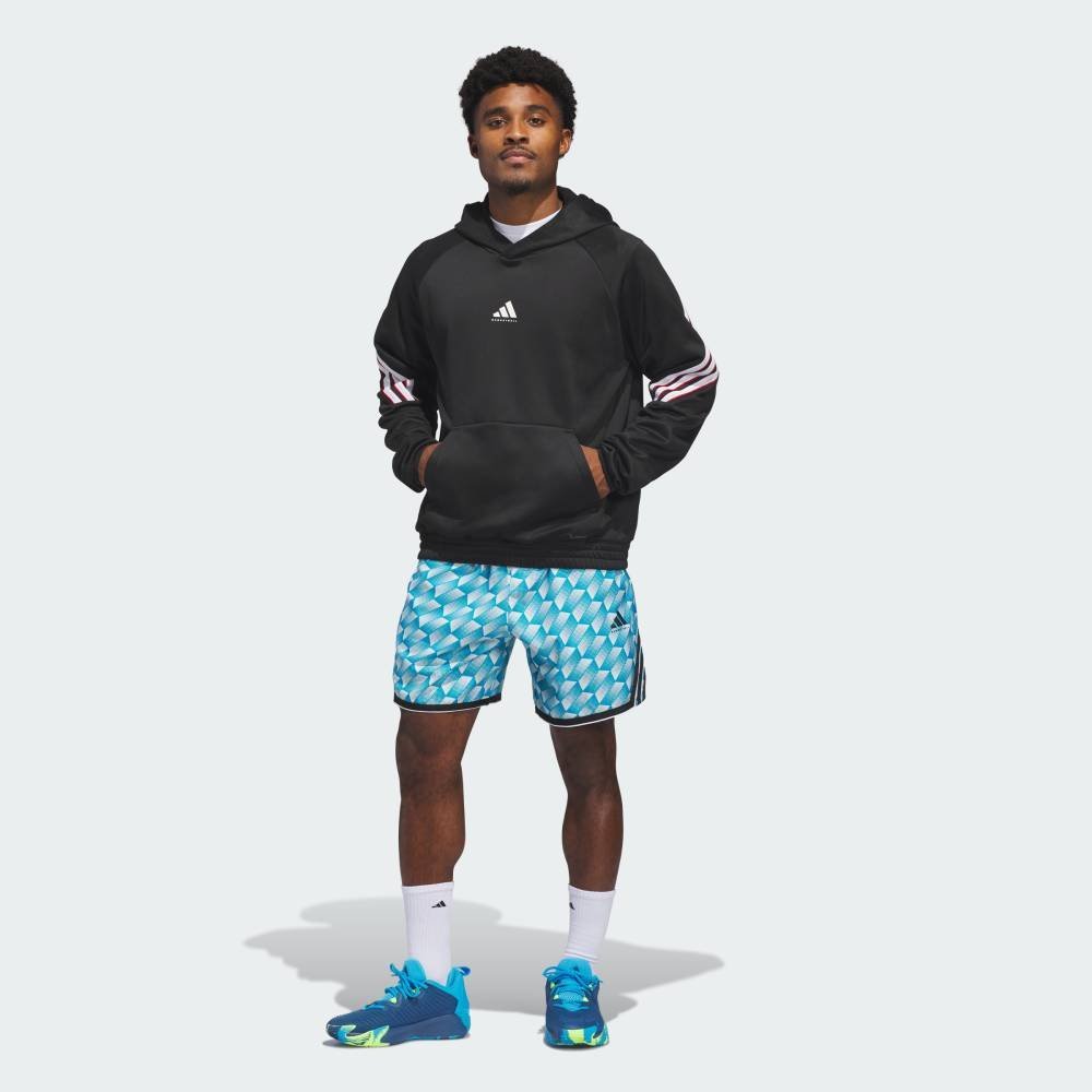 Шорты Crazy Light AOP Adidas, blue — фото 3