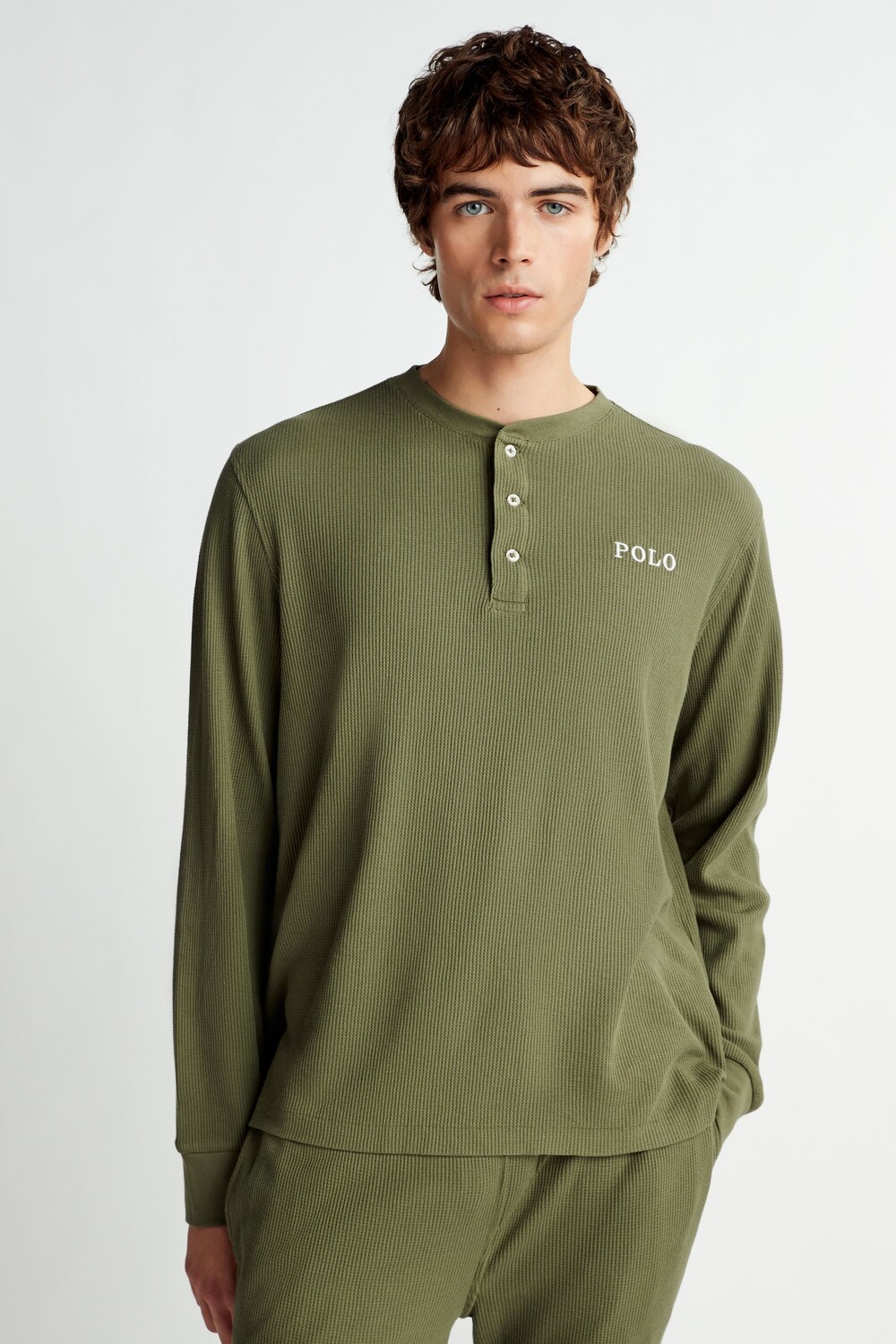 

Вафельный верх Polo Ralph Lauren, зеленый