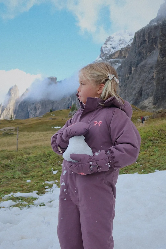 

Детский зимний комбинезон Konges Sløjd, фиолетовый