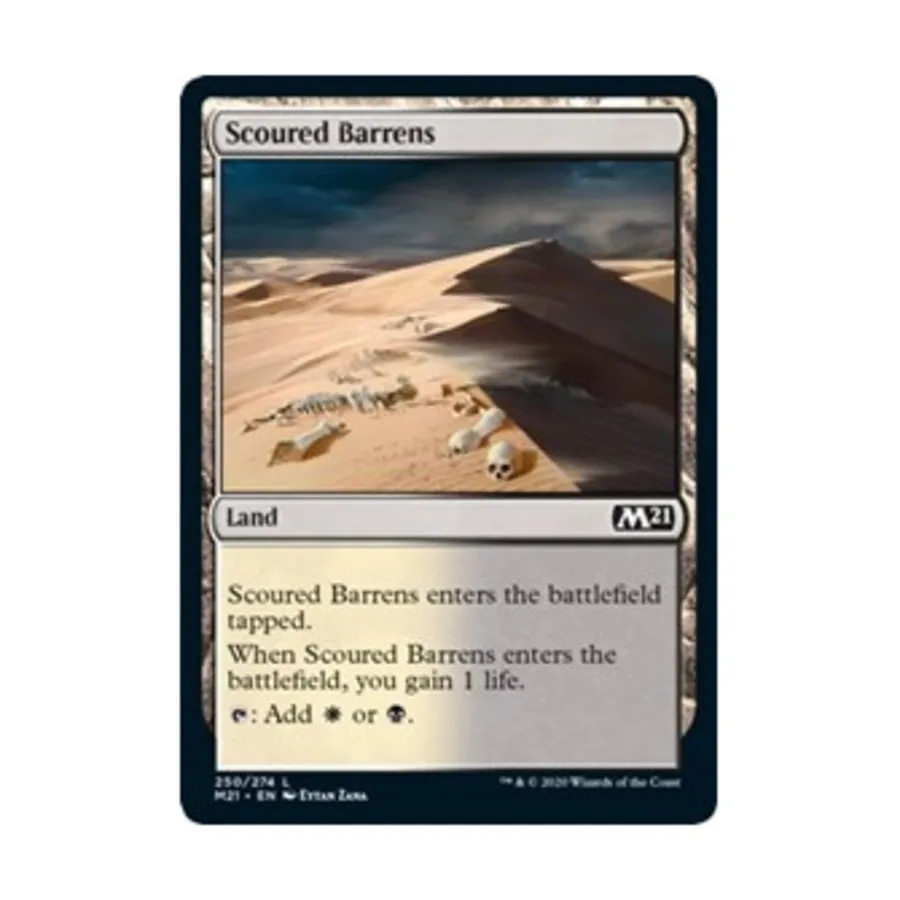 

CCG Очищенные пустоши (L), MTG - Core Set 2021