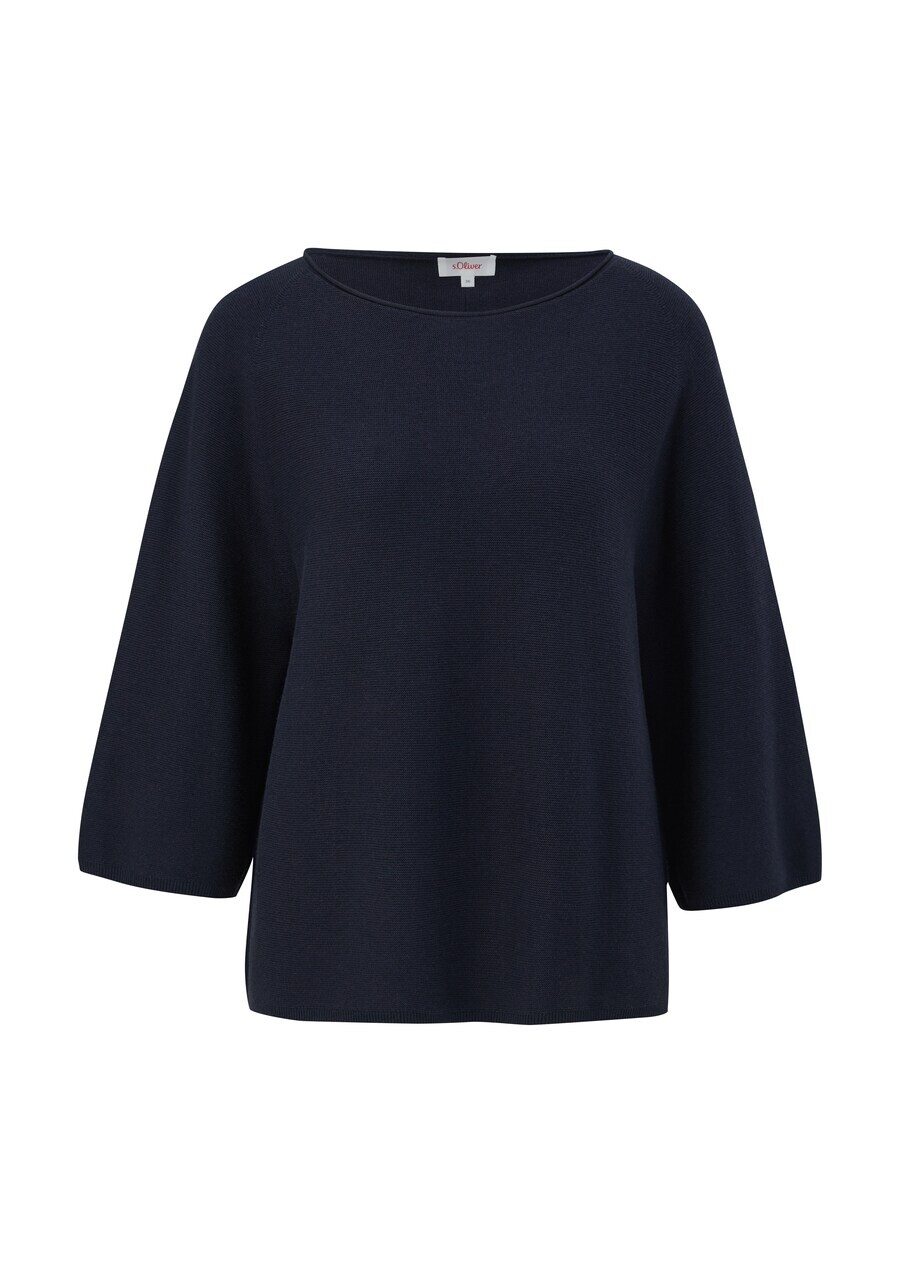 

Базовый свитер s.Oliver Sweater, темно-синий
