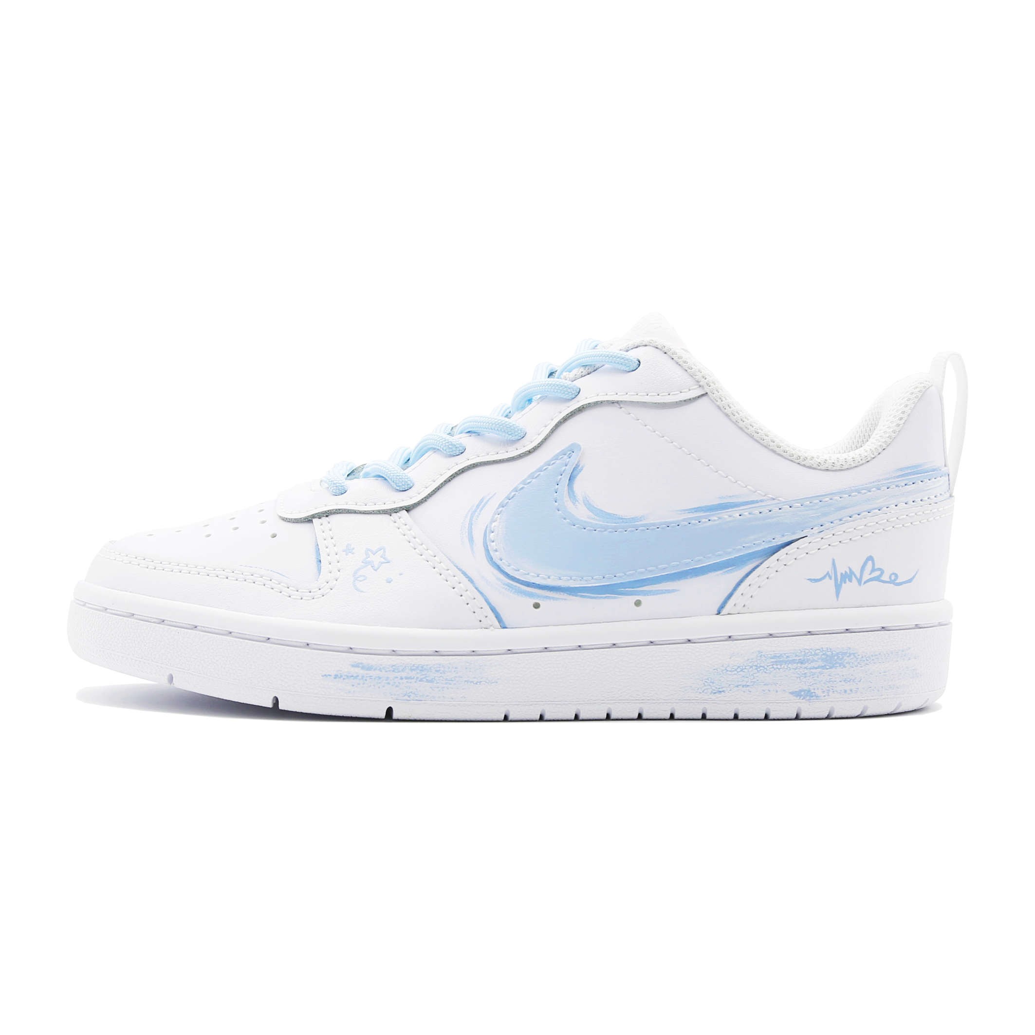 

Кроссовки для скейтбординга Court Borough для подростков Nike, синий