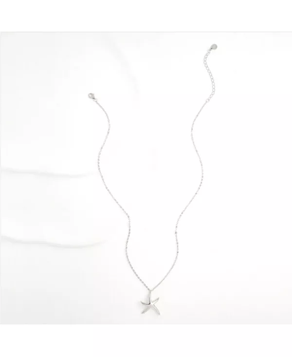

Ожерелье «Морская звезда надежды» из стерлингового серебра Starfish Project, silver