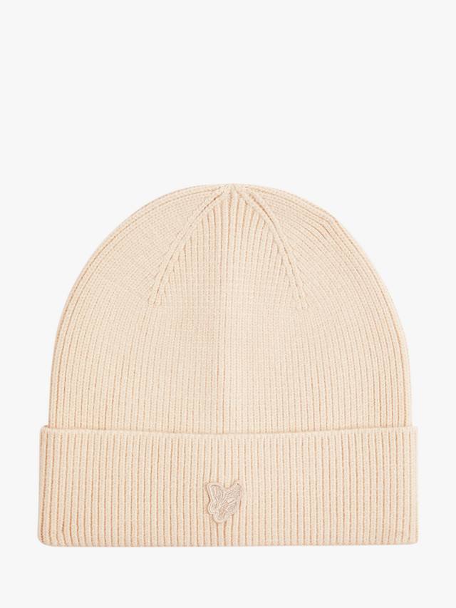 

Детская вязаная шапка бини Lyle & Scott, Beige