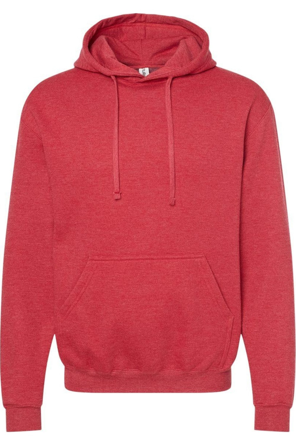 

Толстовка с капюшоном из флиса Tultex Unisex, цвет heather red