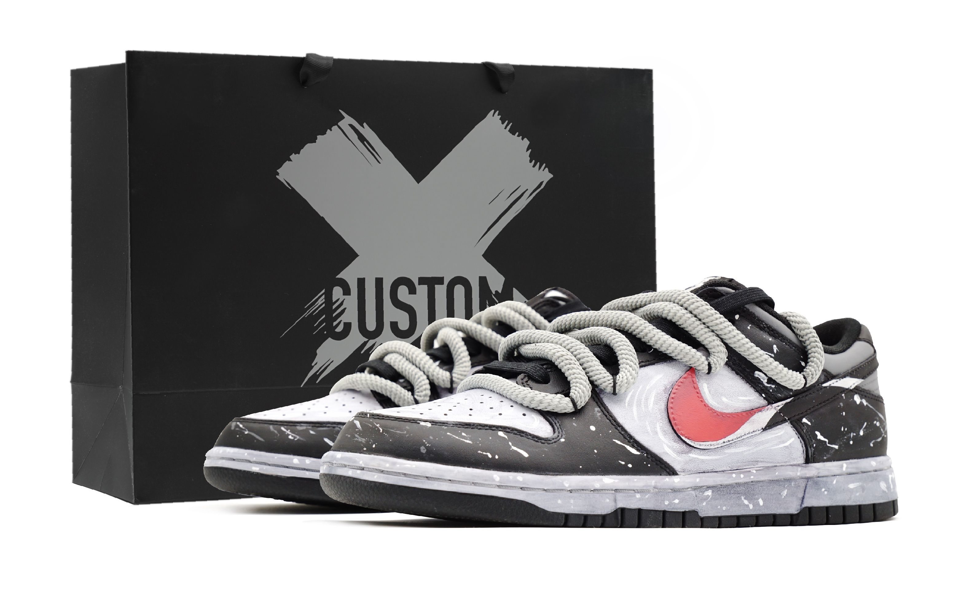 

Nike Кроссовки для скейтбординга Dunk, мужские, низкие, розово-красные
