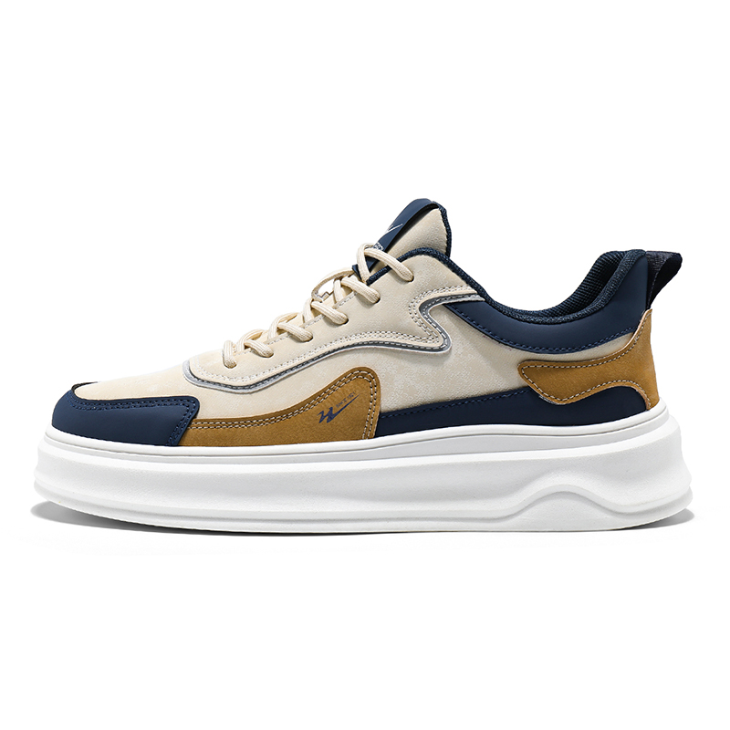 

Нескользящие легкие низкие повседневные туфли для мужчин DOUBLE STAR 88, Beige Green