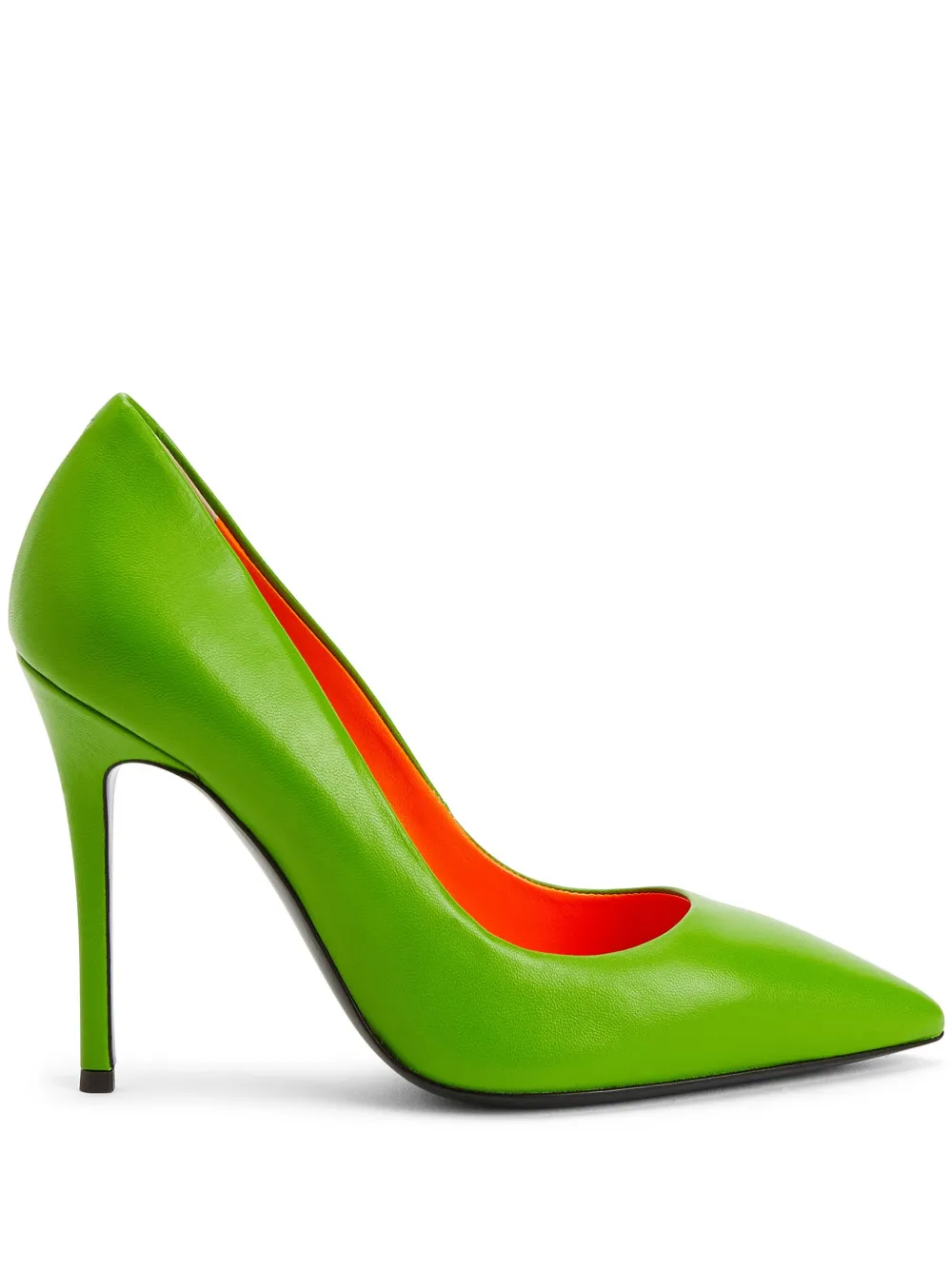 Туфли Lucrezia 105 Giuseppe Zanotti, зеленый