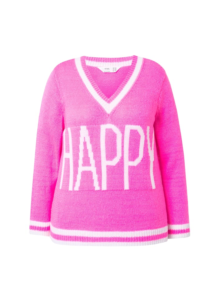 

Свитер неоново-ягодного цвета Angel of Style