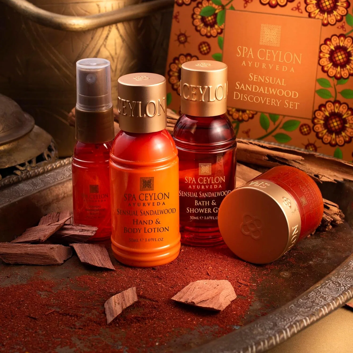 Набор для ухода за телом Sensual Sandalwood от Spa Ceylon Spa Ceylon — фото 4