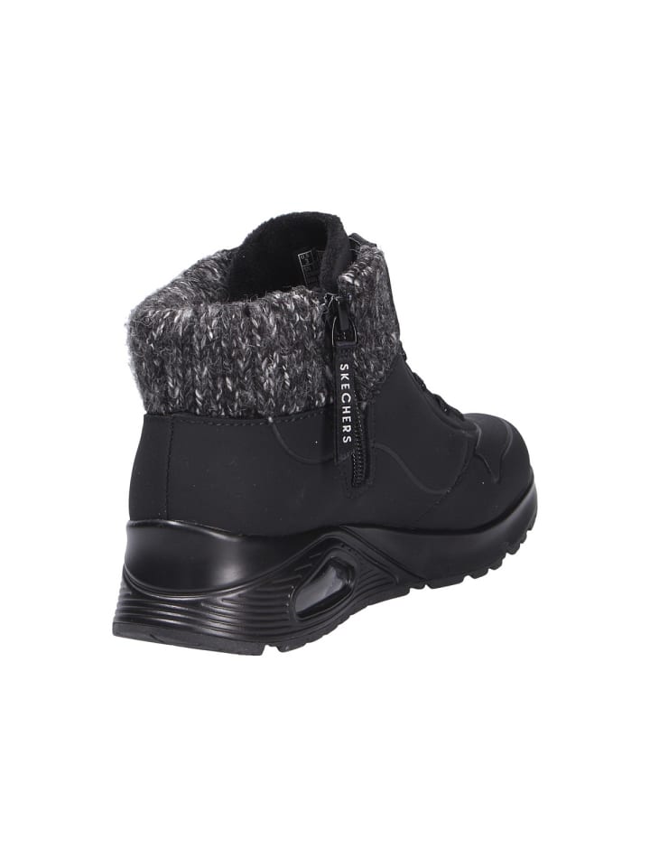 Skechers Зимние ботинки UNO DARLING черного цвета — фото 4
