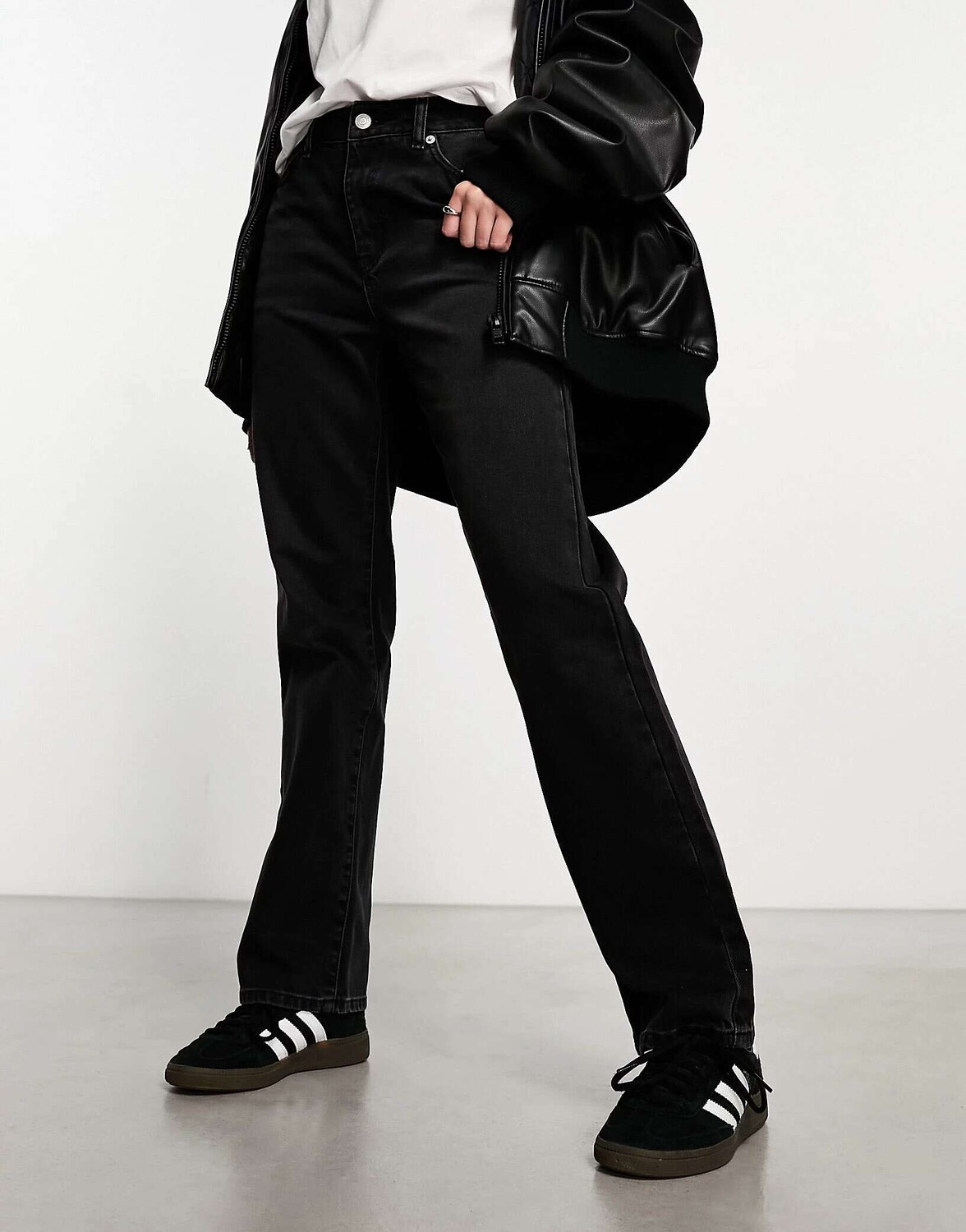 

Черные джинсы New Look Dad