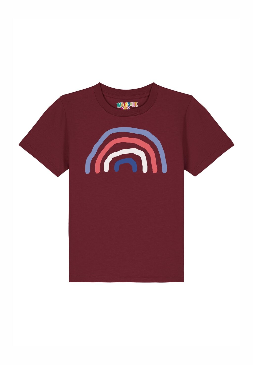 

Футболка с принтом REGENBOGEN Watapparel, цвет burgundy