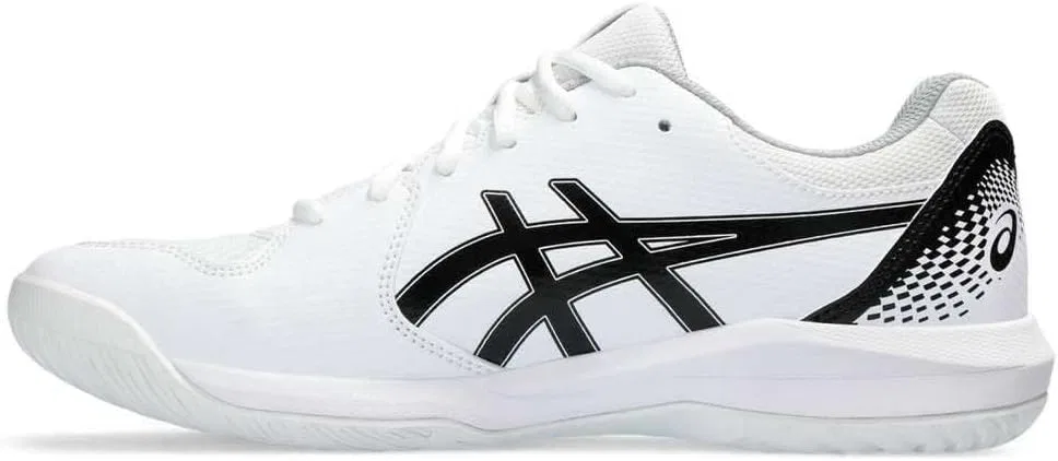 ASICS Мужские гелевые кроссовки Gel-Dedicate 8, White Black — фото 4