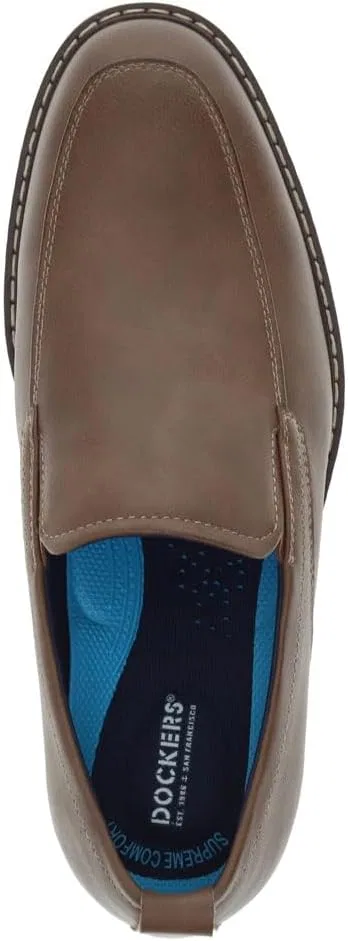 Мужские мокасины Dockers Domie Flat, Taupe — фото 2