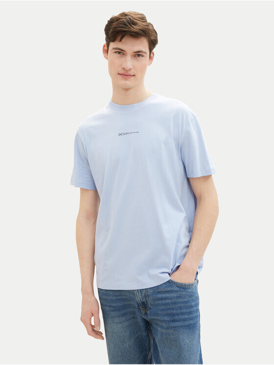 

Футболка свободного кроя Tom Tailor Denim, синий