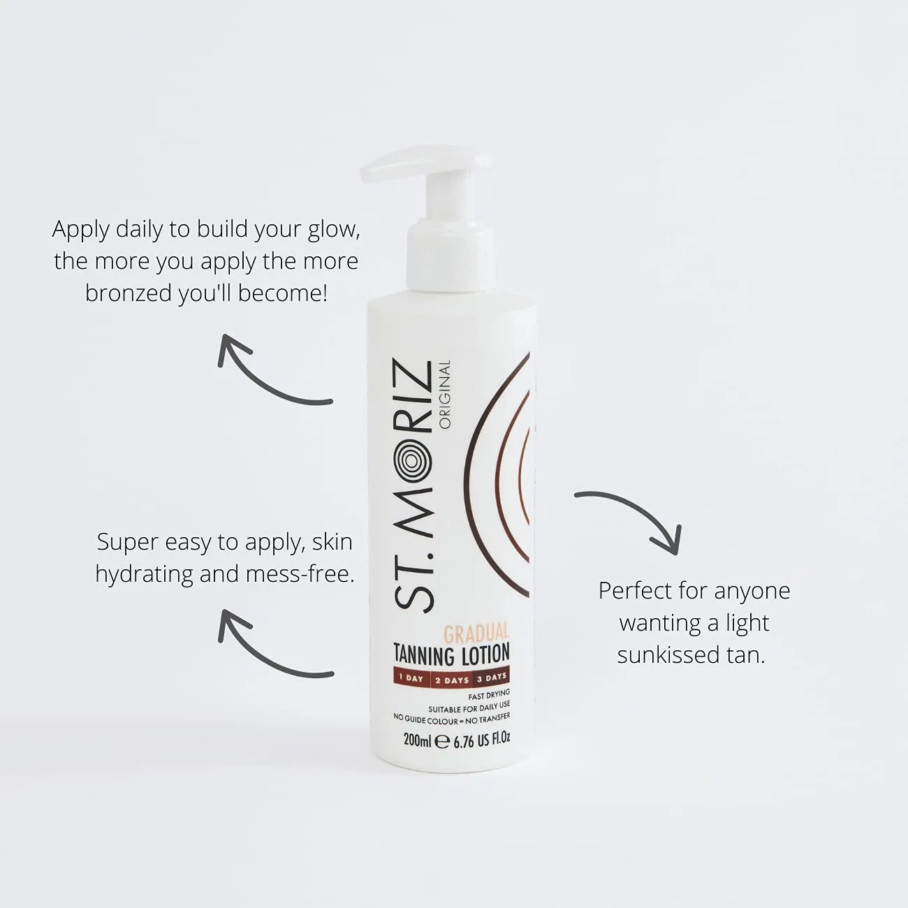 Лосьон для автозагара «Gradual Tanning Lotion» 200 мл от St Moriz St. Moriz — фото 2