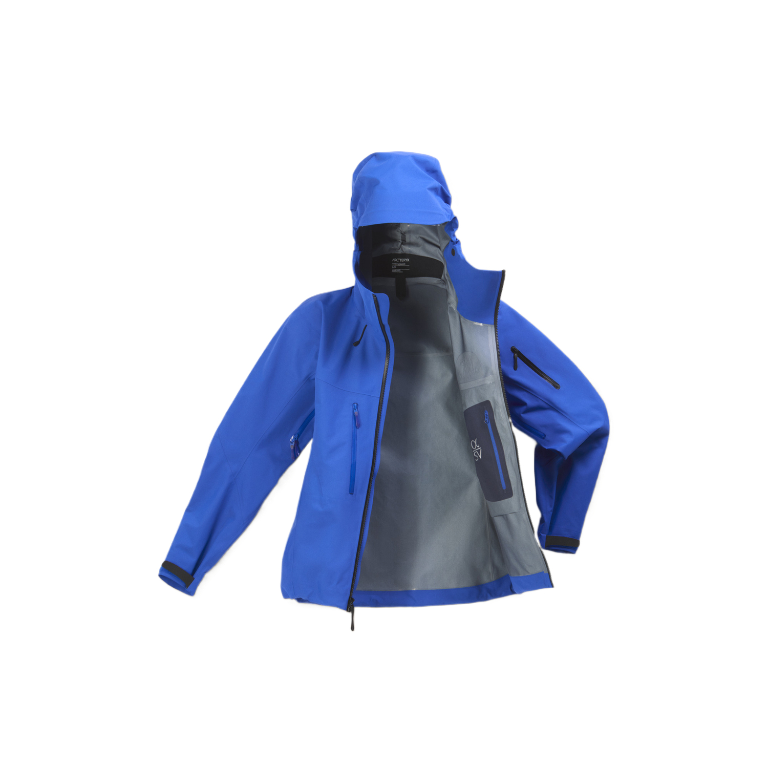 Альфа SV ветровка женская Arcteryx, зеленый — фото 4