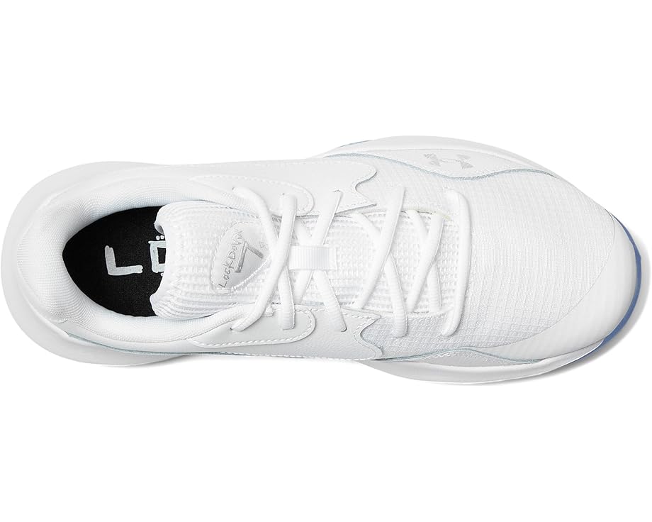 Кроссовки Under Armour Lockdown 7 Low, цвет White/White/Metallic Silver — фото 2