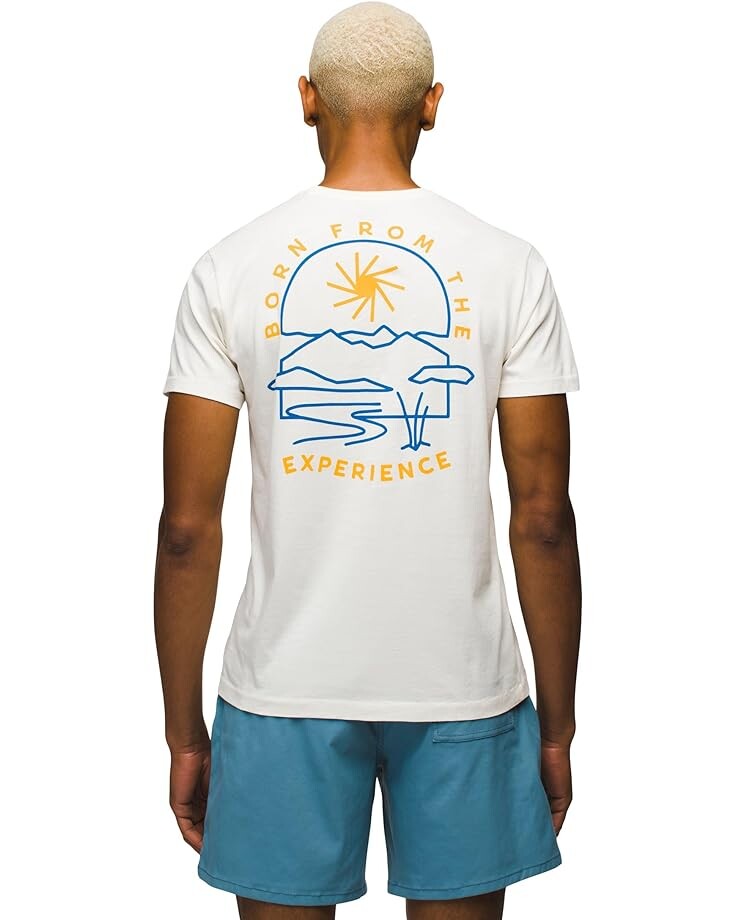 

Футболка Prana Everyday Slogan, цвет Canvas