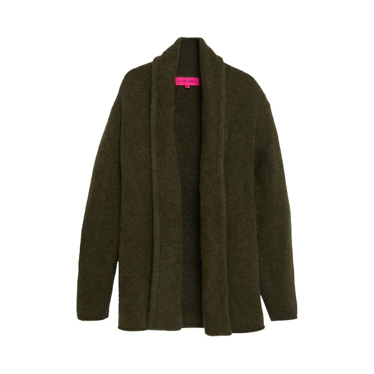 

Куртка The Elder Statesman Italy Smoking Jacket New Olive, зеленый