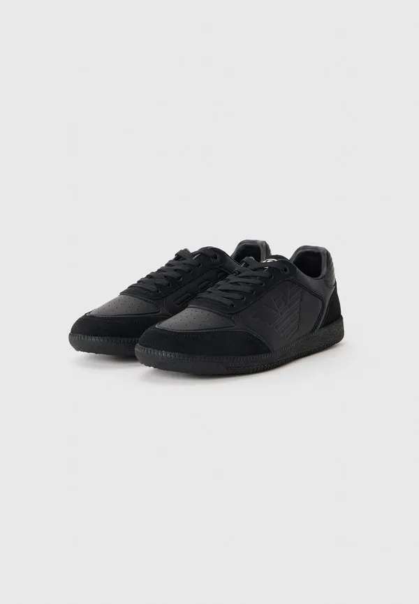 Новые кроссовки heritage eagle Ea7 Emporio Armani, Triple Black/White — фото 2