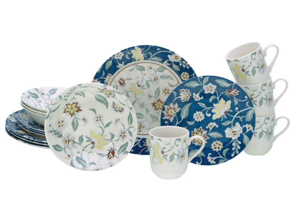 

CreaTable, 16267, Одесса Colorful, комбинированный сервиз 16 предметов, керамогранит, мультиколор