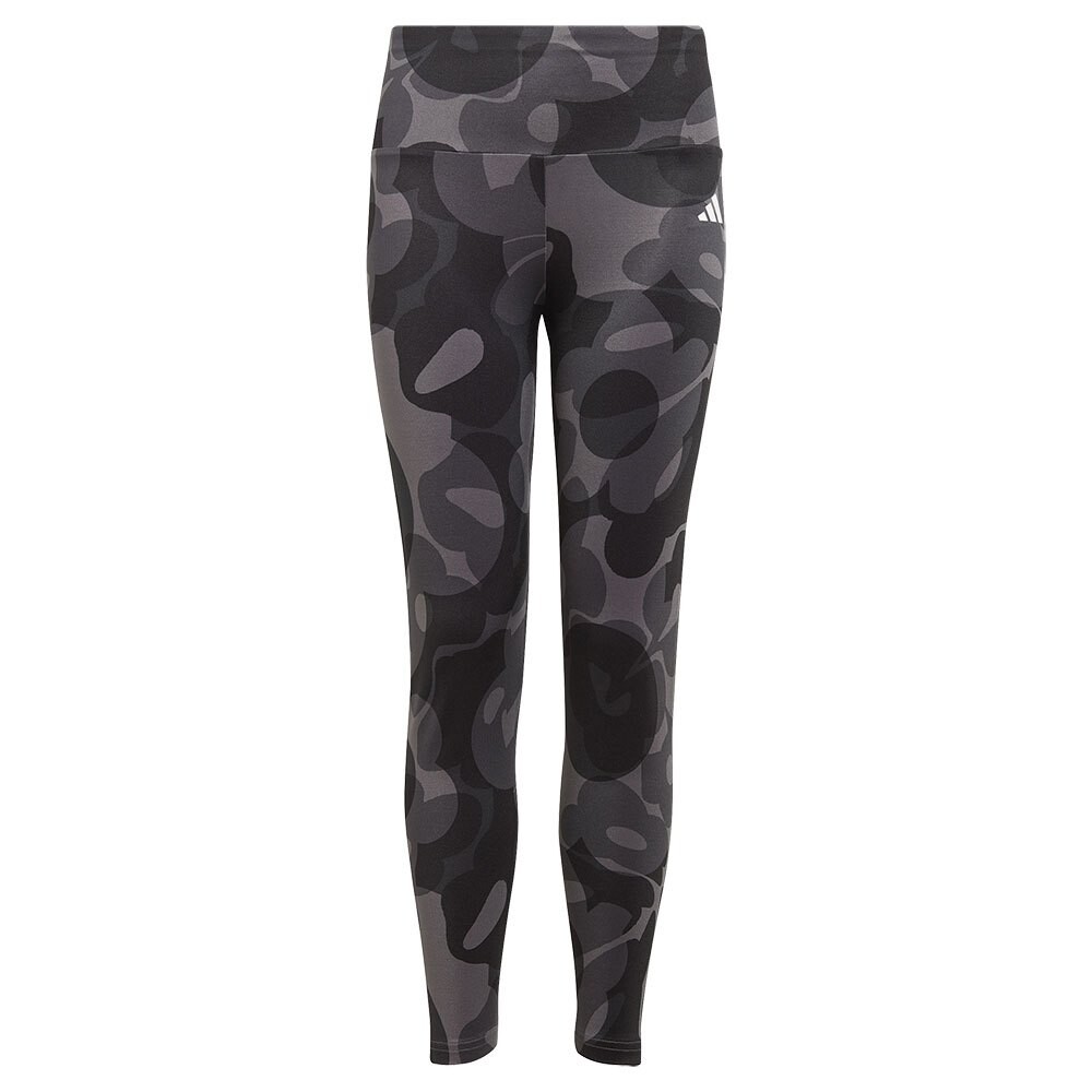 

Леггинсы adidas Essentials Aeroready Seasonal Print High-Waist 7/8, серый