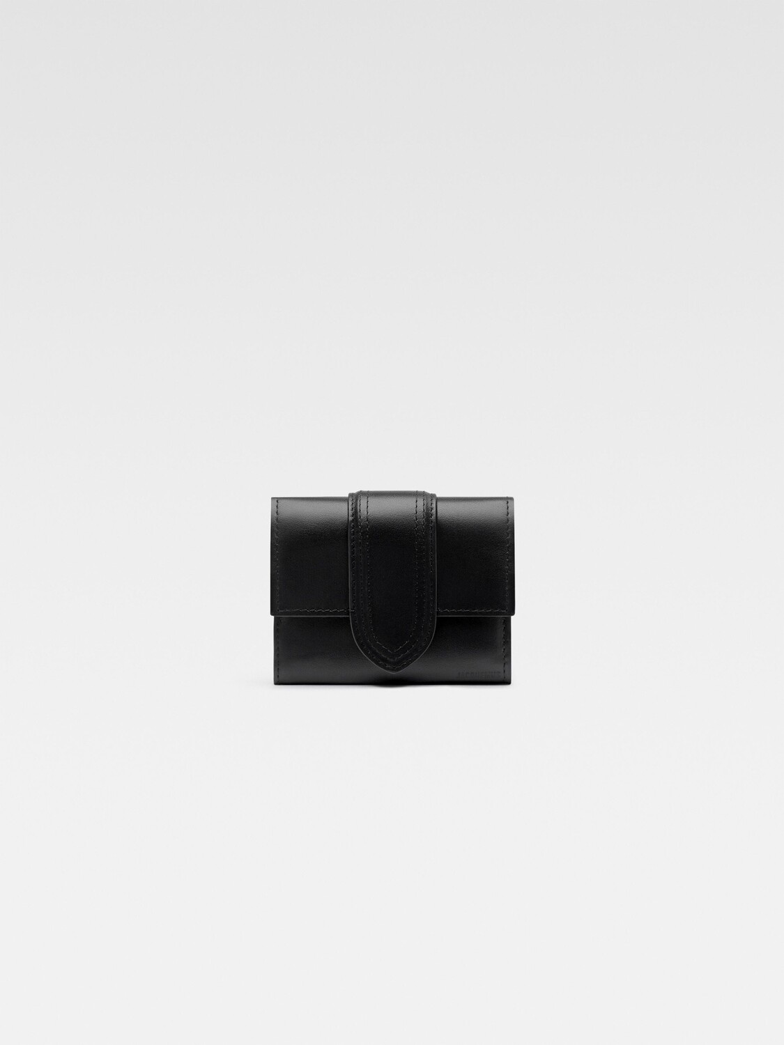 

Кошелек с клапаном JACQUEMUS The Bambino wallet, черный