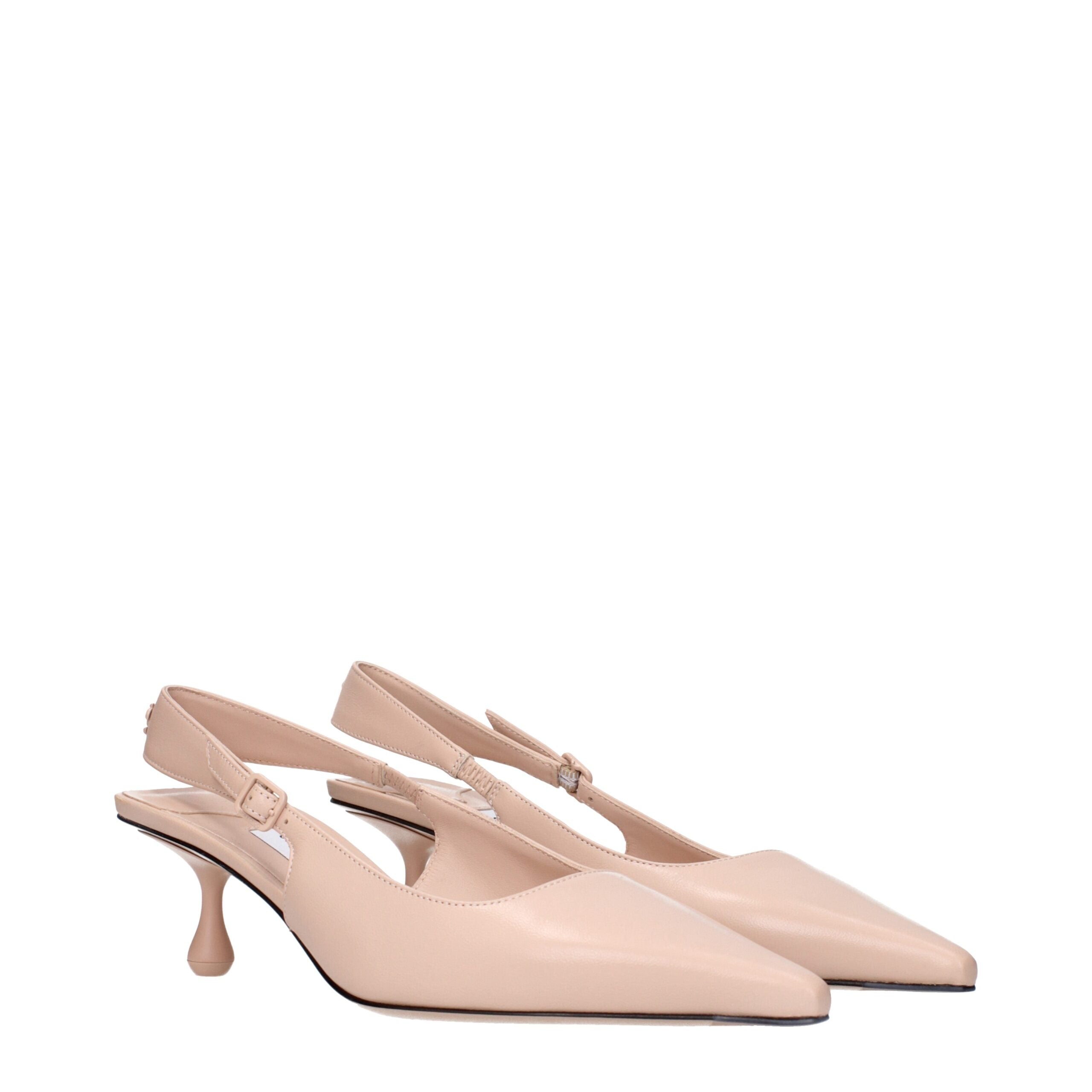 Джимми Чу Кожаные Женские Туфли на Высоком Каблуке Jimmy Choo, розовый — фото 2