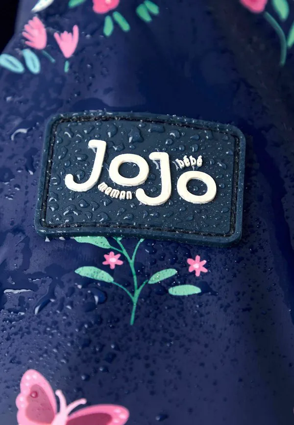 Водонепроницаемая парка 3 в 1 стандартного кроя Jojo Maman Bébé, Navy Ditsy — фото 2